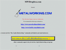 Tablet Screenshot of mwdropbox.com
